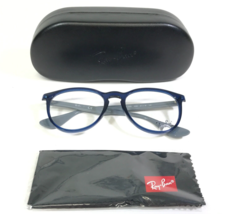 Ray-Ban Eyeglasses Frames RB7046 8084 Clear Blue Gray Round Full Rim 51-... - £96.64 GBP