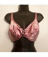 Avon Intimates PINK Satin Leopard/Cheetah Print Bra 36DDD Nice Vintage - £14.93 GBP