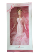 Susan G. Komen Barbie Collector Pink Ribbon Doll 2006 Mattel Love Pink L... - £53.02 GBP