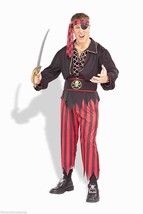 Pirate Matie Swashbuckler Buccaneer Standard Size Men&#39;s Halloween Costume - £19.64 GBP