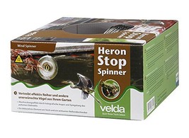 Velda Heron Stop Spinner Reflects Birds of Preys Eyes and Light, Deters Herons - £44.27 GBP