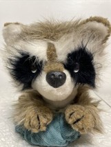 Vtg R Dakin Co Raccoon Plush Stuffed Animal Realistic￼. 1981. 20in. Korea. - £37.80 GBP