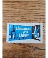US Postal Cutout &quot;Christmas for Christ&quot; Vintage 60s/70s - $1.49