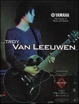 A Perfect Circle Troy Van Leeuwen Yamaha AES guitar ad Queens of the Stone Age - £3.39 GBP