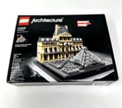 *OPEN BOX* NEW SEALED INSIDE LEGO Architecture Louve 21024 Paris France ... - $142.49