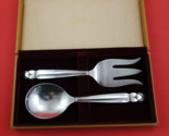 Princess Ingrid by Frank Whiting Sterling Silver Salad Serving Set in bo... - $256.41