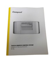 Compool CP3810 Aquatic Control System Original Owners Manual Installatio... - $21.40