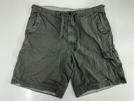 Kenneth Cole Reaction Mens Shorts Size Unknown Green Cargo Shorts - $6.77