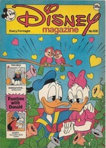 Disney Magazine #108 UK London Editions 1988 Color Comic Stories FINE - $5.94