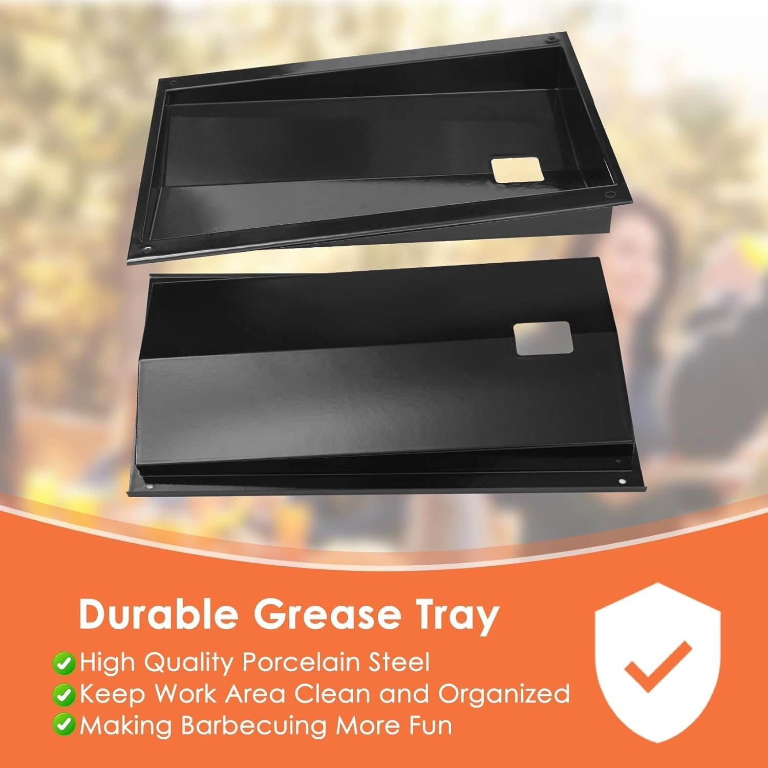 Grease Tray with Catch Pan for Weber Genesis E310/E320 (2011-2016) 62757 Item image 7