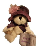 Vintage Boyds Bear Ineeda Bargain You Shop Drop Plush Till Bears Head Be... - £6.17 GBP