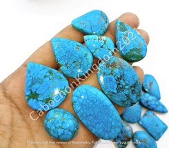 Tibetan Turquoise Magnesite gemstone Cabochon - Dyed Magnesite - Turquoise cabs - £31.89 GBP