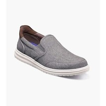 Nunn Bush Brew City EZ Hands Free Canvas Moc Toe Slip On Gray Multi 85165-062 image 11