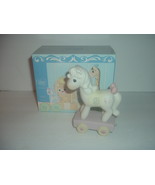 Precious Moments Birthday Train Pony Being 9 is Just Devine in box - $25.88 CAD
