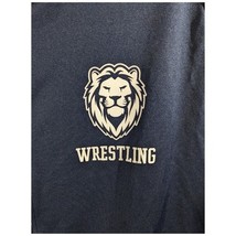 Lions Wrestling Warm Up Jacket Mens Medium M Navy Blue Nike - $61.61 CAD