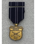 U.S. COAST GUARD, USCG, EXPERT RIFLEMAN, MEDAL, CRIMPED BROOCH, WITH RIB... - $15.00