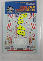 Slixx Decals 1827/0248B #48 Lowes Racing Car 1/24 1/25 NASCAR Revell Mon... - £7.83 GBP