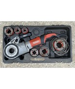 RIDGID 690-I Hand Held Pipe Threading Machine Kit 44923 Tested &amp; Working - $841.49