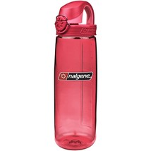 Nalgene Sustain 24oz On-The-Fly (OTF) Bottle (Petal w/ Beet Red Cap) Recycled - £12.70 GBP