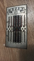 Antica calcolatrice meccanica Efzet. Macchina per contare.  Originale - $38.77