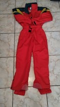 Fila Ski Team Italia Ski Suit | Vintage Retro Winter Sportswear Snowsuit Red 12 - £93.77 GBP