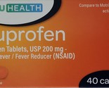 Ibuprofen 200 mg Pain Relief Fever Reducer 40 Caplets - $3.46