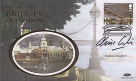 Professor Chris Wise Engineer London Bridge Hand Signed First Day Cover - £6.17 GBP