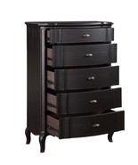 Chelmsford Antique Black Chest of Drawers - $21,745.45 MXN