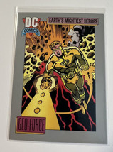 DC Comic Card 1992 Series I Earth&#39;s Mightiest Heroes  Geo-Force # 52 - £1.57 GBP