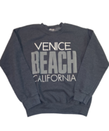 VENICE BEACH CALIFORNIA-VTG Gray Sweatshirt- Small-Gildan Heavy Blend Sw... - $35.35 CAD