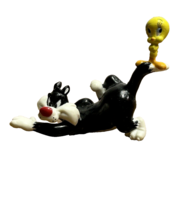 Applause Looney Tunes Sylvester Tweety on Tail PVC Figurine - $14.12
