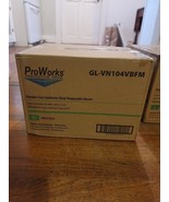 ProWorks Powder Free Synthetic Vinyl Gloves Violet Blue MEDIUM case Of 1000 - $1,523.81 MXN