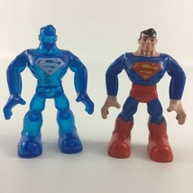 DC Comics Sonic Wacky Pack Superman Action Figure Lot Hologram Man Of St... - $23.71