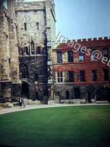 1950 Lincoln Castle London England Red-Border Kodachrome Slide - £4.35 GBP