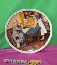 Norman Rockwell Mother&#39;s Day Knowles Collector Plate 1983 1236H - $29.69
