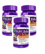 3x EXP4/24VICKS PURE Zzzs Kidz + Immunity, Melatonin Sleep Aid Gummies f... - £23.94 GBP