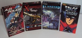 Anime VHS Lot Space Warriors/El Hazard/A.D. Police/X The Movie Video ADV... - £22.93 GBP