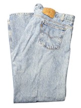 VTG 90s Levis 505 Mens Jeans 42x32 Straight Leg Regular Fit Orange Tab (40x30) - £26.31 GBP
