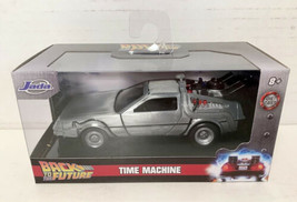 NEW Jada Toys 32185 Back to the Future TIME MACHINE 1:32 Die-Cast Metal Vehicle - $19.75