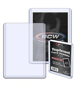 50 BCW 3&quot; x 4&quot; Thick Topload 360pt. Card Holders - $65.65