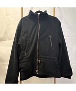 Vintage Sunice Black Fleece Jacket – Golf Club Zipper Pull – Size M ⛳ - $23.36