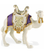 Lenox First Blessing Camel Figurine Nativity Standing Purple Pad Christmas NEW - £233.62 GBP