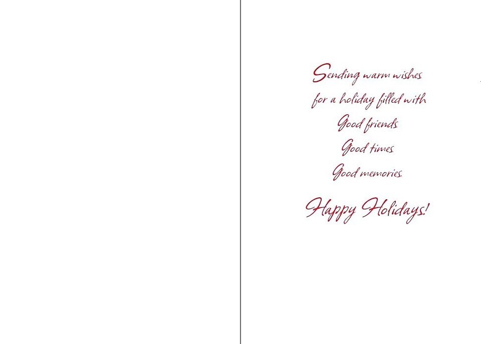Season's Greetings To All - Christmas Greeting Card - 20793 Item image 2