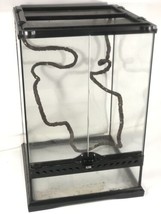 Exo Terra Reptile Glass Natural Terrarium 12&quot; x 18&quot; Tall Enclosure Display - £97.33 GBP