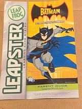 Leapster The Batman Strength In Numbers Parent Guide *Pre Owned/Nice*  L1 - £6.37 GBP