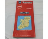 Huge Vintage Irlande Ireland 2000 Michelin Map Guide Brochure - $48.02