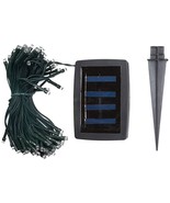 K-Lite 100 LED Solar Powered String Lights Water Resistant White Outdoor... - $24.35 CAD