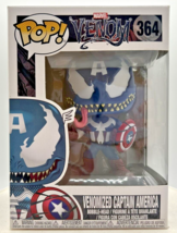 Funko Pop! Marvel Venom Venomized Captain America #364 F20 - £15.62 GBP
