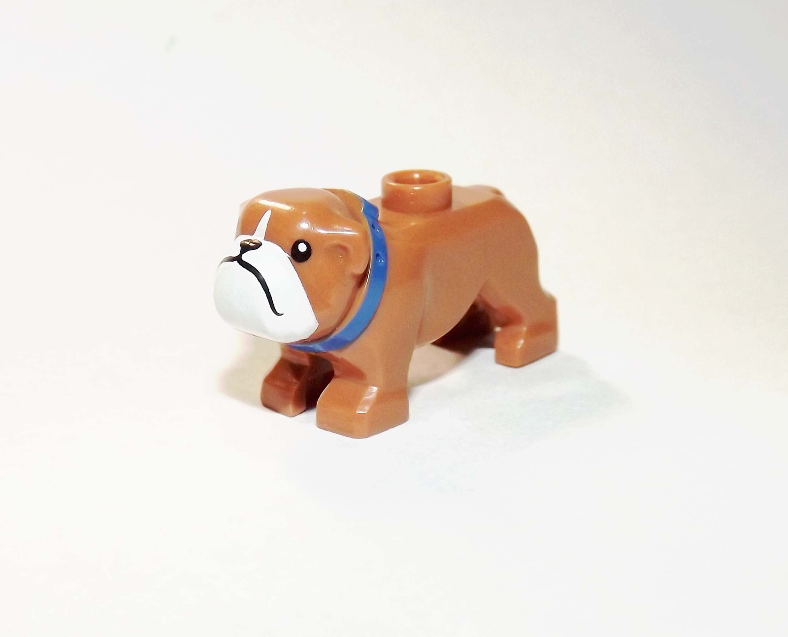 Gift Minifigure Buldog Brown Animal Fast Ship - $2.48