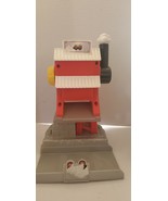Fisher-Price GeoTrax Train Track Town Railway Pipe Works Station Building  - $14.00